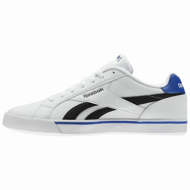 Reebok Royal Complete 2ll Tenisky Panske - Biele/Čierne/Kráľovská Modrá YB6690MQ